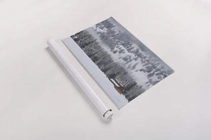 Methow Valley Barn by Alan Majchrowicz. shown as a rolled paper print. Available as archival giclee rolled canvas, fine art paper, or poster print. SKU 60629i.