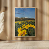 Methow Valley Wildflowers III by Alan Majchrowicz. shown as over sized large wall art. Available as an archival giclee rolled canvas, fine art paper, or poster print. SKU 33792h.