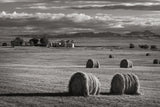Montana Hay Bales by Alan Majchrowicz. SKU 88894i. Archival Giclee Fine art print for wall decor.