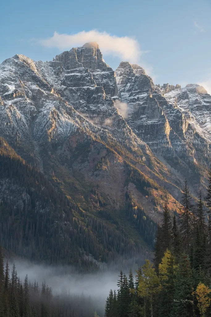 Mount Tupper Selkirk Mountains British Columbia by Alan Majchrowicz. SKU 90656h. Archival Giclee Fine art print for wall decor.