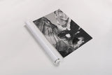 Neon Canyon I BW by Alan Majchrowicz. shown as a rolled paper print. Available as archival giclee rolled canvas, fine art paper, or poster print. SKU 53664h.