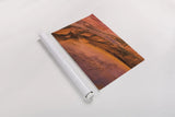Neon Canyon II by Alan Majchrowicz. shown as a rolled paper print. Available as archival giclee rolled canvas, fine art paper, or poster print. SKU 53584i.