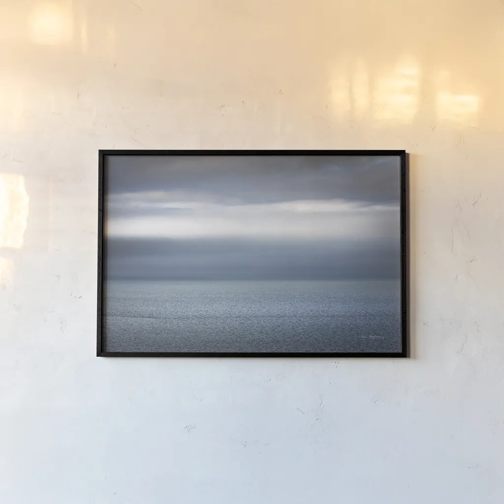 New Brunswick Bay by Alan Majchrowicz. shown as a paper print in a black flame. Available as a archival giclee rolled canvas, fine art paper, or poster print. SKU 71202i.