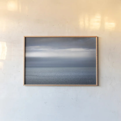 New Brunswick Bay by Alan Majchrowicz. shown as a paper print in a natural frame. Available as a archival giclee rolled canvas, fine art paper, or poster print. SKU 71202i.