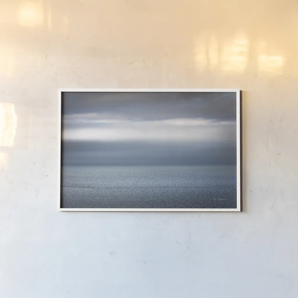 New Brunswick Bay by Alan Majchrowicz. shown as a paper print in a white frame. Available as a archival giclee rolled canvas, fine art paper, or poster print. SKU 71202i.