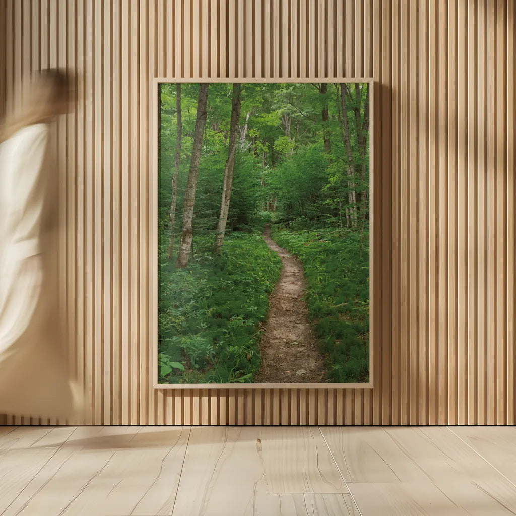 North Country Trail by Alan Majchrowicz. shown as over sized large wall art. Available as an archival giclee rolled canvas, fine art paper, or poster print. SKU 62466h.