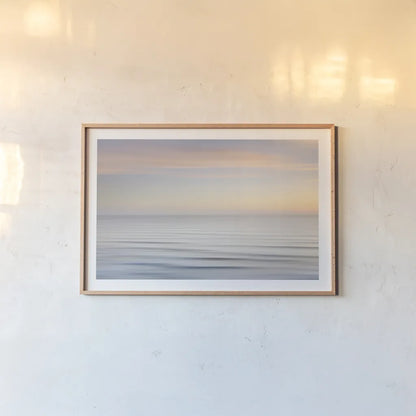 On the Horizon I by Alan Majchrowicz. shown as a paper print in a natural frame. Available as a archival giclee rolled canvas, fine art paper, or poster print. SKU 33901i.