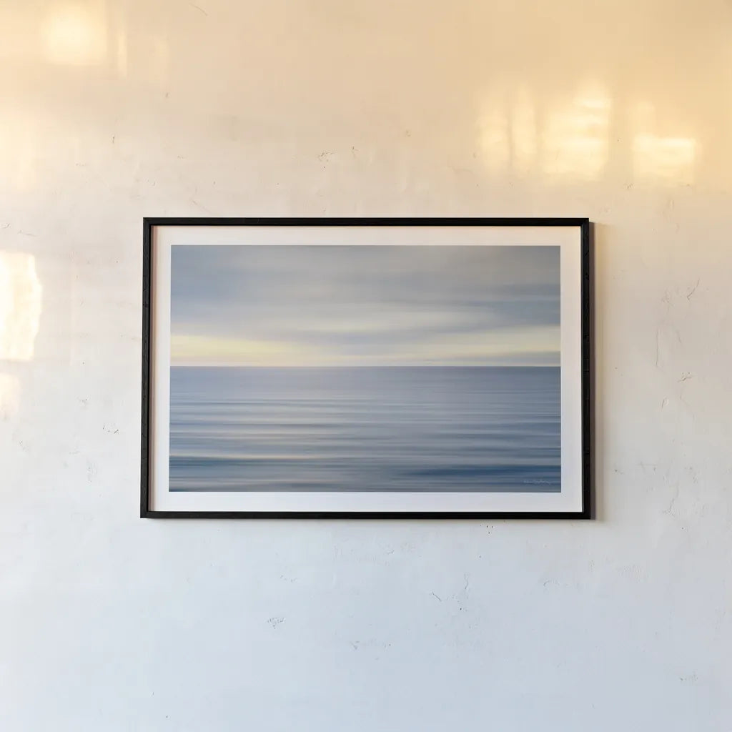 On the Horizon II by Alan Majchrowicz. shown as a paper print in a black flame. Available as a archival giclee rolled canvas, fine art paper, or poster print. SKU 33902i.