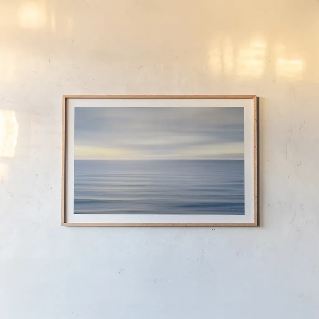 On the Horizon II by Alan Majchrowicz. shown as a paper print in a natural frame. Available as a archival giclee rolled canvas, fine art paper, or poster print. SKU 33902i.