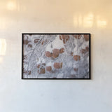 Orchard in Winter by Alan Majchrowicz. shown as a paper print in a black flame. Available as a archival giclee rolled canvas, fine art paper, or poster print. SKU 60631i.