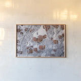 Orchard in Winter by Alan Majchrowicz. shown as a paper print in a natural frame. Available as a archival giclee rolled canvas, fine art paper, or poster print. SKU 60631i.