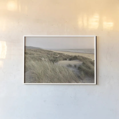 Oregon Dunes by Alan Majchrowicz. shown as a paper print in a white frame. Available as a archival giclee rolled canvas, fine art paper, or poster print. SKU 70365i.