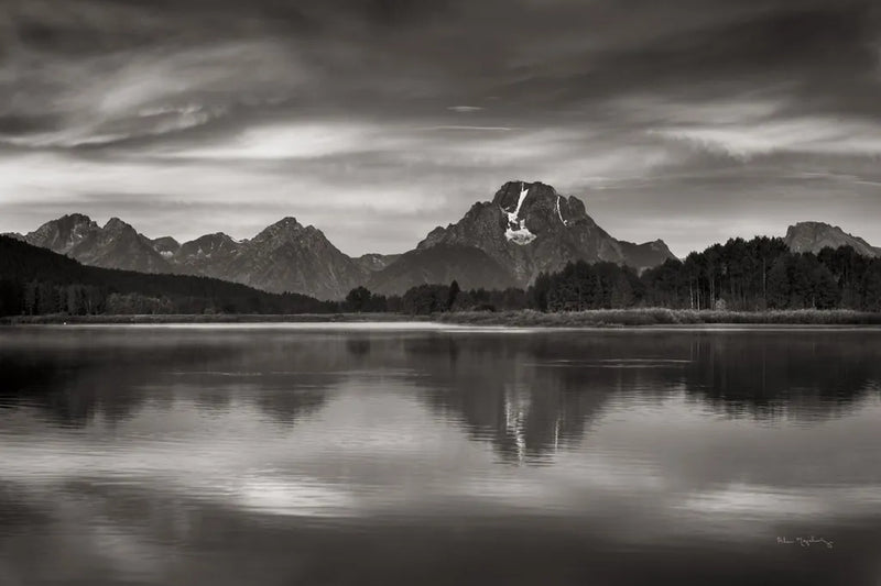 Oxbow Bend Sunrise by Alan Majchrowicz. SKU 64542i. Archival Giclee Fine art print for wall decor.