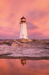 Peggys Cove by Alan Majchrowicz. SKU 46108h. Archival Giclee Fine art print for wall decor.
