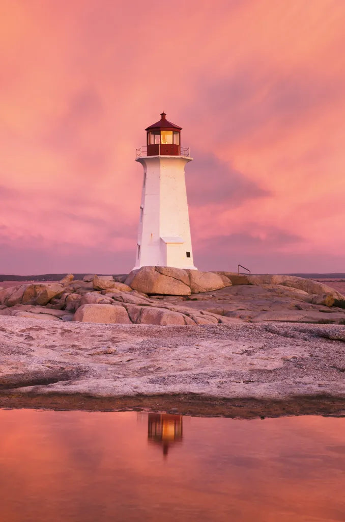 Peggys Cove by Alan Majchrowicz. SKU 46108h. Archival Giclee Fine art print for wall decor.