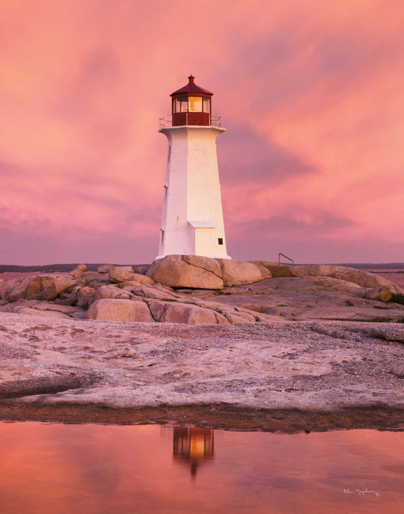 Peggys Cove Crop by Alan Majchrowicz
