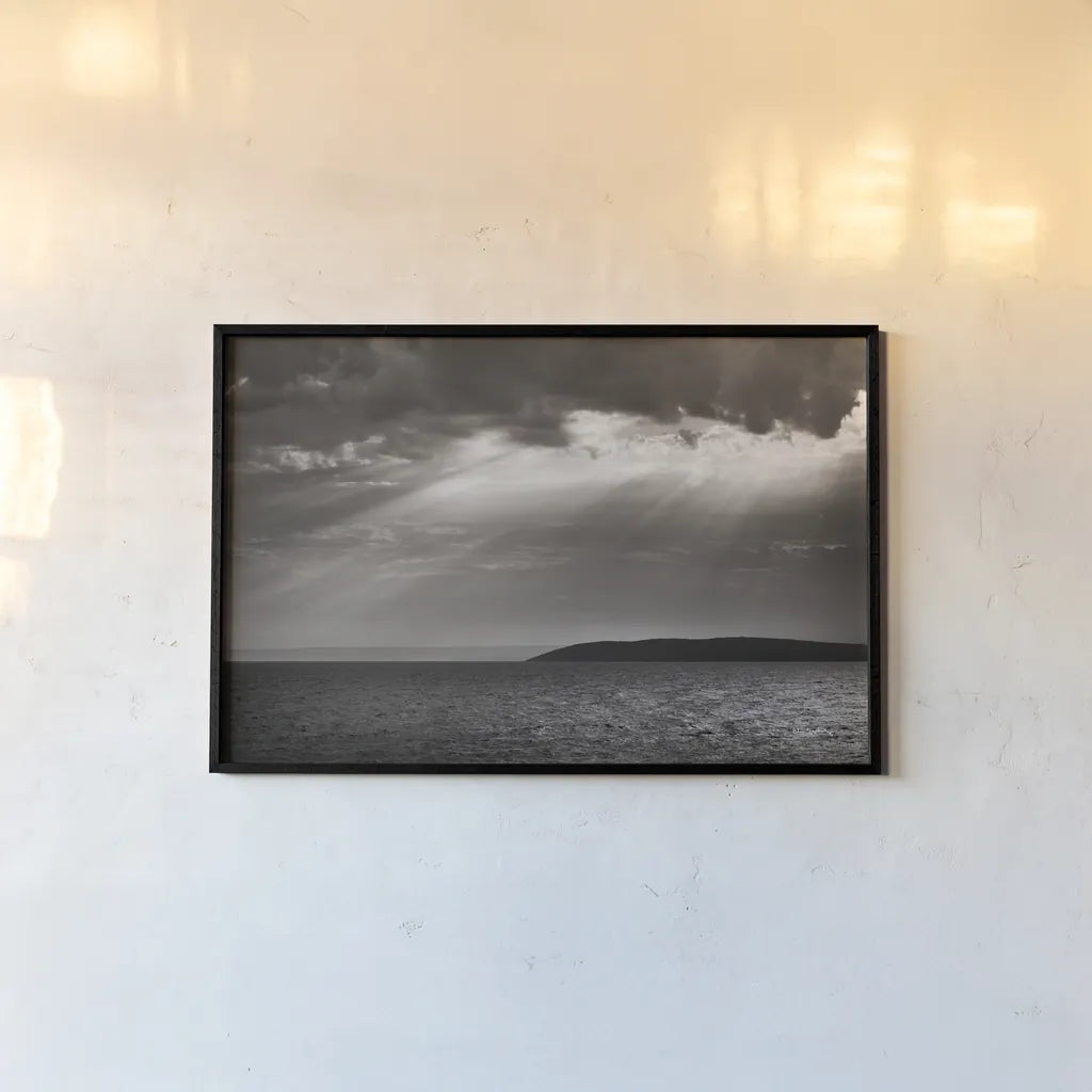 Portugal Cove by Alan Majchrowicz. shown as a paper print in a black flame. Available as a archival giclee rolled canvas, fine art paper, or poster print. SKU 89100i.