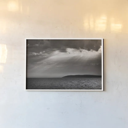 Portugal Cove by Alan Majchrowicz. shown as a paper print in a white frame. Available as a archival giclee rolled canvas, fine art paper, or poster print. SKU 89100i.