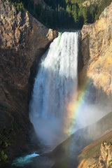 Rainbow Lower Falls by Alan Majchrowicz. SKU 80840h. Archival Giclee Fine art print for wall decor.