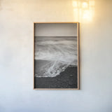 Ruby Beach II by Alan Majchrowicz. shown as a paper print in a natural frame. Available as a archival giclee rolled canvas, fine art paper, or poster print. SKU 19549h.