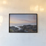 Rugged Coast Along Wild Pacific Trail by Alan Majchrowicz. shown as a paper print in a black flame. Available as a archival giclee rolled canvas, fine art paper, or poster print. SKU 86352i.