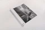Samish Bay Sunset I BW by Alan Majchrowicz. shown as a rolled paper print. Available as archival giclee rolled canvas, fine art paper, or poster print. SKU 33851i.