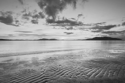 Samish Bay Sunset II BW by Alan Majchrowicz. SKU 33852i. Archival Giclee Fine art print for wall decor.