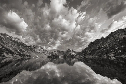 Sawtooth Lake Reflection I by Alan Majchrowicz. SKU 64553i. Archival Giclee Fine art print for wall decor.