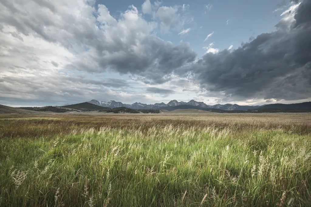 Sawtooth Mountains Idaho by Alan Majchrowicz. SKU 63235i. Archival Giclee Fine art print for wall decor.