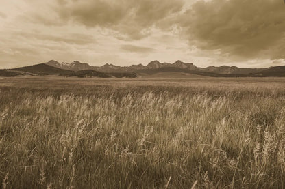 Sawtooth Mountains Idaho II Dark by Alan Majchrowicz. SKU 78317i. Archival Giclee Fine art print for wall decor.