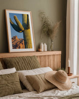 Sentinel by Alan Majchrowicz. shown as a paper print in a natural frame. Available as a archival giclee rolled canvas, fine art paper, or poster print. SKU 84037h.