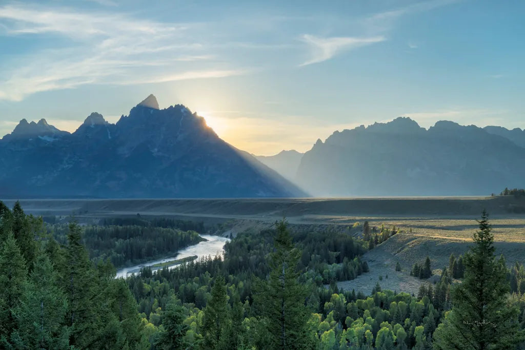 Snake River Overlook Color by Alan Majchrowicz. SKU 78029i. Archival Giclee Fine art print for wall decor.