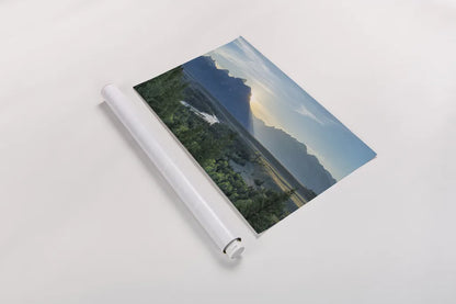 Snake River Overlook Color by Alan Majchrowicz. shown as a rolled paper print. Available as archival giclee rolled canvas, fine art paper, or poster print. SKU 78029i.