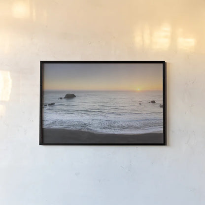 Sonoma Coast II by Alan Majchrowicz. shown as a paper print in a black flame. Available as a archival giclee rolled canvas, fine art paper, or poster print. SKU 36199i.