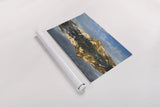 South Sister Reflection I by Alan Majchrowicz. shown as a rolled paper print. Available as archival giclee rolled canvas, fine art paper, or poster print. SKU 28096i.