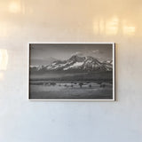 Stanley Basin by Alan Majchrowicz. shown as a paper print in a white frame. Available as a archival giclee rolled canvas, fine art paper, or poster print. SKU 64564i.