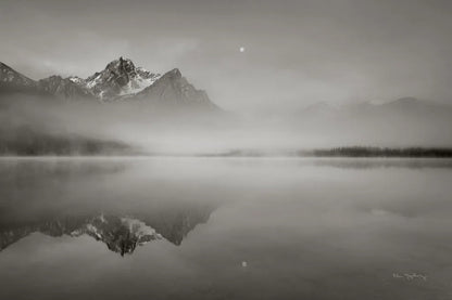 Stanley Lake Idaho BW by Alan Majchrowicz. SKU 81457i. Archival Giclee Fine art print for wall decor.