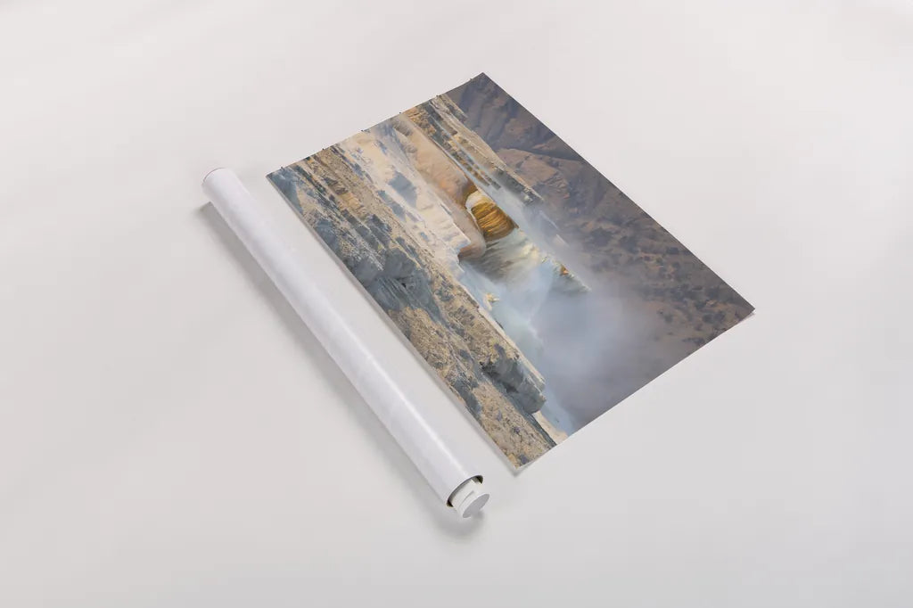 Terraces of Canary Spring by Alan Majchrowicz. shown as a rolled paper print. Available as archival giclee rolled canvas, fine art paper, or poster print. SKU 80846i.