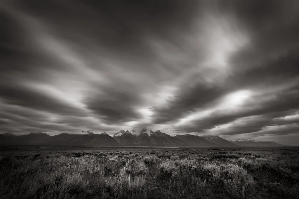 Teton Sky by Alan Majchrowicz. SKU 64566i. Archival Giclee Fine art print for wall decor.
