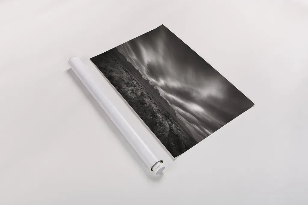 Teton Sky by Alan Majchrowicz. shown as a rolled paper print. Available as archival giclee rolled canvas, fine art paper, or poster print. SKU 64566i.