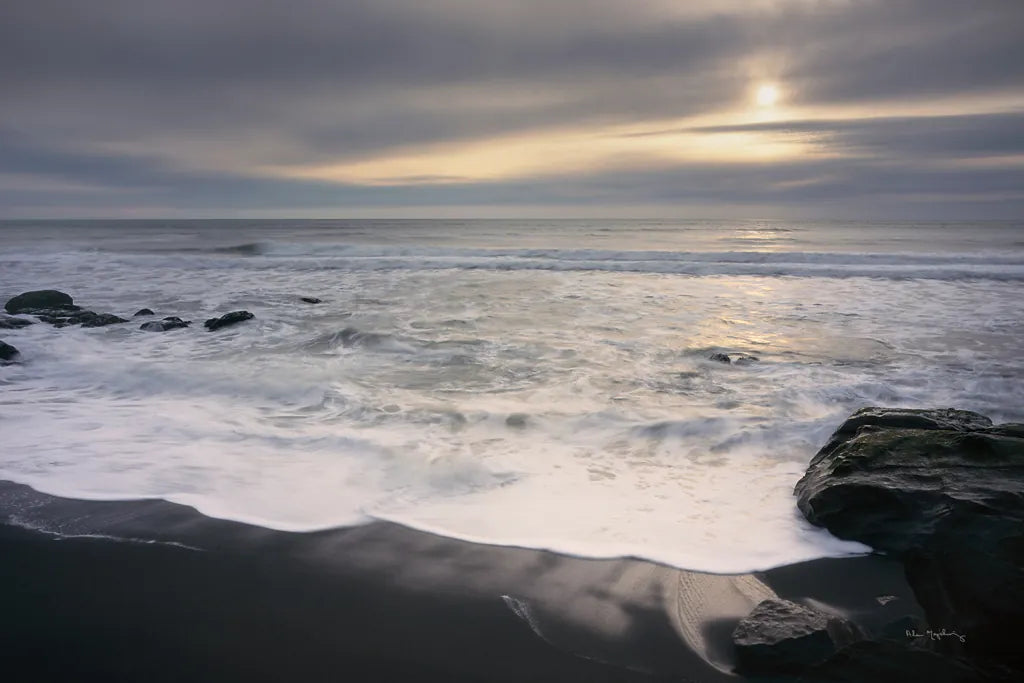 Tides and Waves Sunset II by Alan Majchrowicz. SKU 7752i. Archival Giclee Fine art print for wall decor.