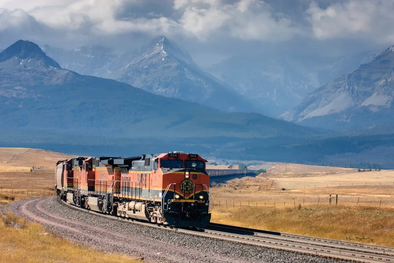 Train I by Alan Majchrowicz. SKU 84041i. Archival Giclee Fine art print for wall decor.