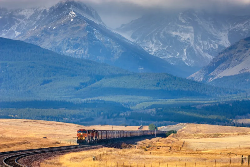 Train II by Alan Majchrowicz. SKU 84042i. Archival Giclee Fine art print for wall decor.
