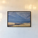 Train II by Alan Majchrowicz. shown as a paper print in a black flame. Available as a archival giclee rolled canvas, fine art paper, or poster print. SKU 84042i.