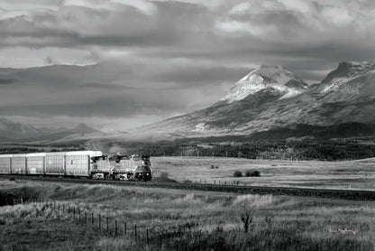 Train III BW by Alan Majchrowicz. SKU 84100i. Archival Giclee Fine art print for wall decor.