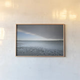 West Beach Deception Pass Seascape by Alan Majchrowicz. shown as a paper print in a natural frame. Available as a archival giclee rolled canvas, fine art paper, or poster print. SKU 86304i.