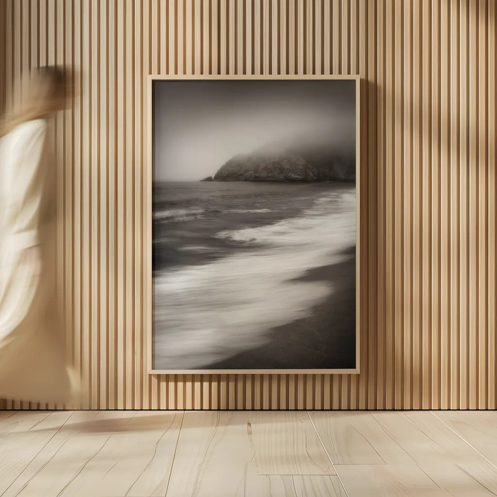 Whale Cove Beach by Alan Majchrowicz. shown as over sized large wall art. Available as an archival giclee rolled canvas, fine art paper, or poster print. SKU 44176h.