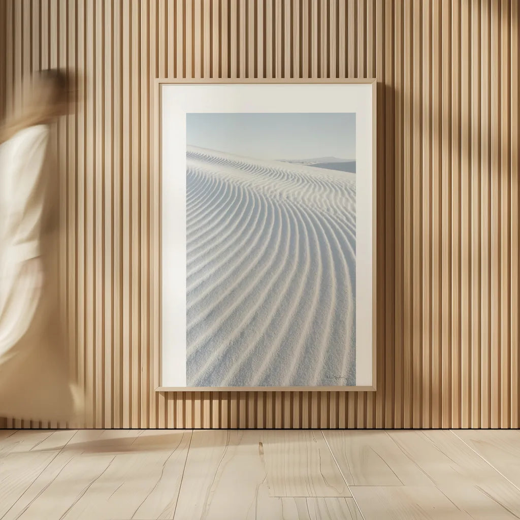 White Sands I by Alan Majchrowicz. shown as over sized large wall art. Available as an archival giclee rolled canvas, fine art paper, or poster print. SKU 33903h.