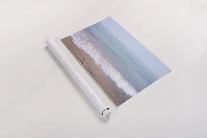 Whitefish Point Beach by Alan Majchrowicz. shown as a rolled paper print. Available as archival giclee rolled canvas, fine art paper, or poster print. SKU 61443i.