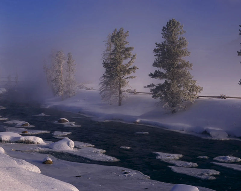 Winter River by Alan Majchrowicz